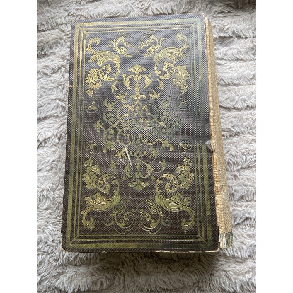 1859 Poetical Works of Lord Byron Illustrated Antique Book Steel Engravings - Picture 2 of 16